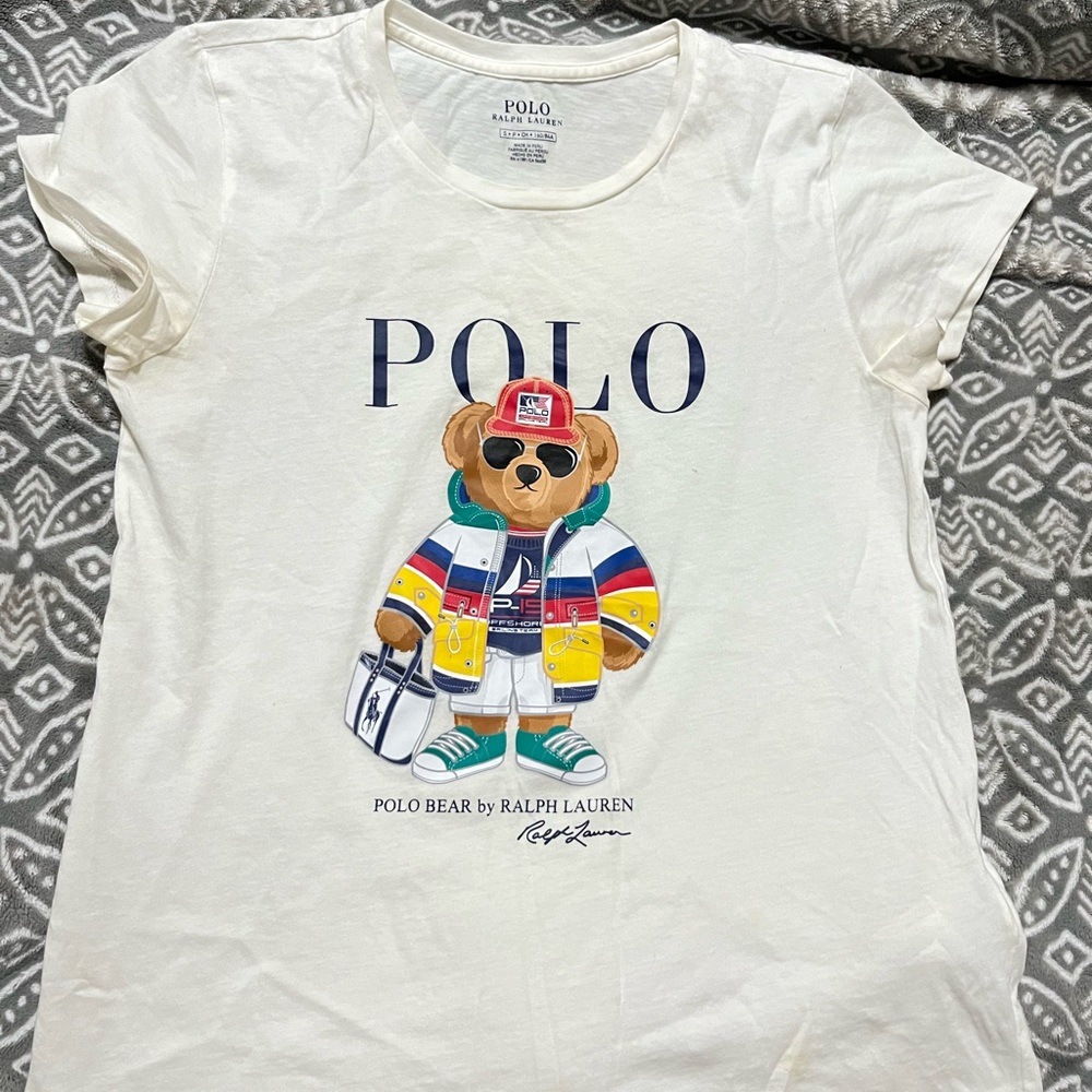 Polo bear by Ralph Lauren shirt, shirt will be washed before being shipped!! <3
